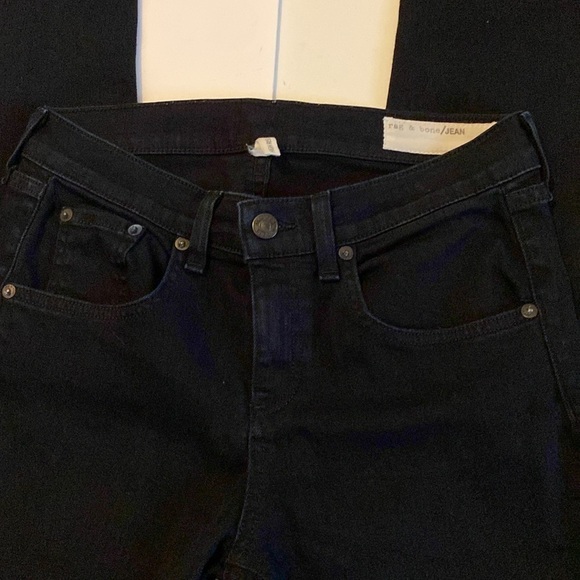 Rag’n’Bone jeans ladies high-rise skinny jeans, size 26 color coal - Picture 3 of 11